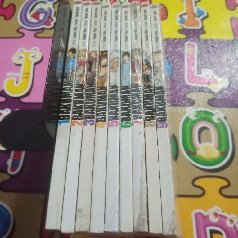 Set BAKUMAN 1 - 10 (bekas) (2013)