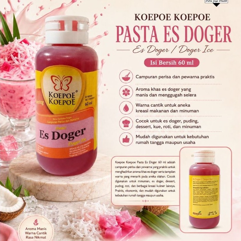 Pasta Es Doger koepoe perisa Es Doger 60ml