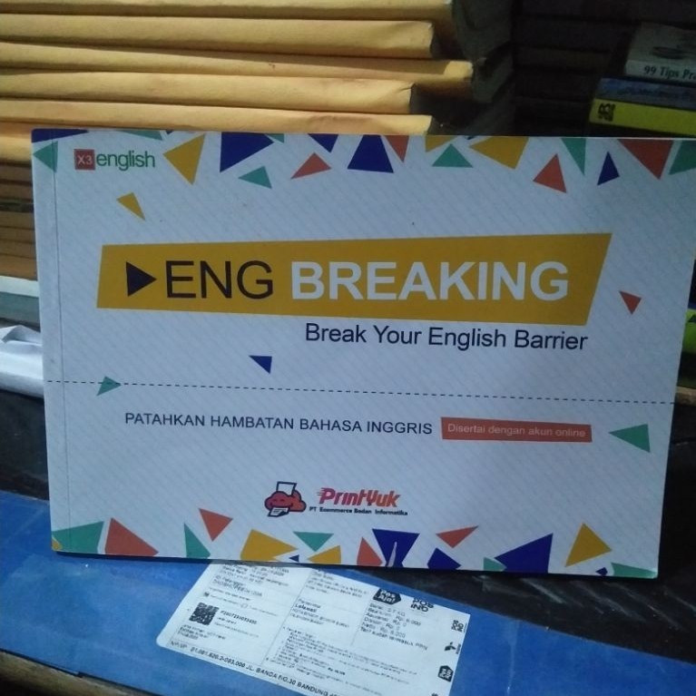 buku Eng Breaking Break Your English Barrier