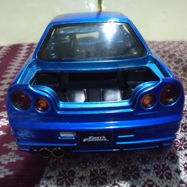 Jada Toys 1 24 Nissan Skyline GTR R34 Body Only Cangkang saja.
