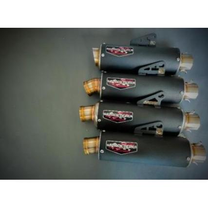 knalpot Black Devil black series fullsystem scoopy beat mio
