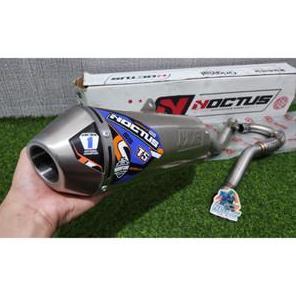 KNALPOT NOCTUS T5 BORE UP ORINAL STAINLESS KLX DTRACKER CRF