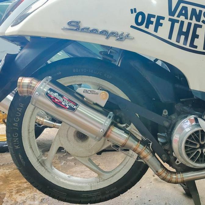 Knalpot Black Devil Honda scoopy beat mio xeon