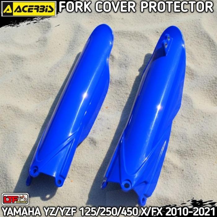 Yamaha Yz Wr 125 250 X - Yzf Wrf 250 450 Fx - Acerbis Front Fork Guard Protector - Cover Shock - Sho