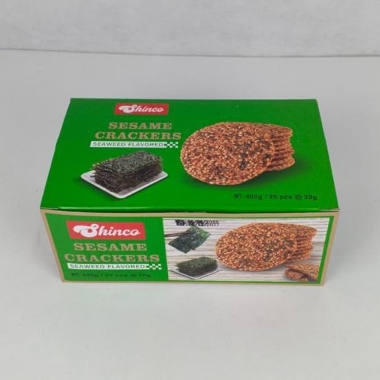 Crackers Sesame  Original - Sesame Keju - Sesame Seaweed