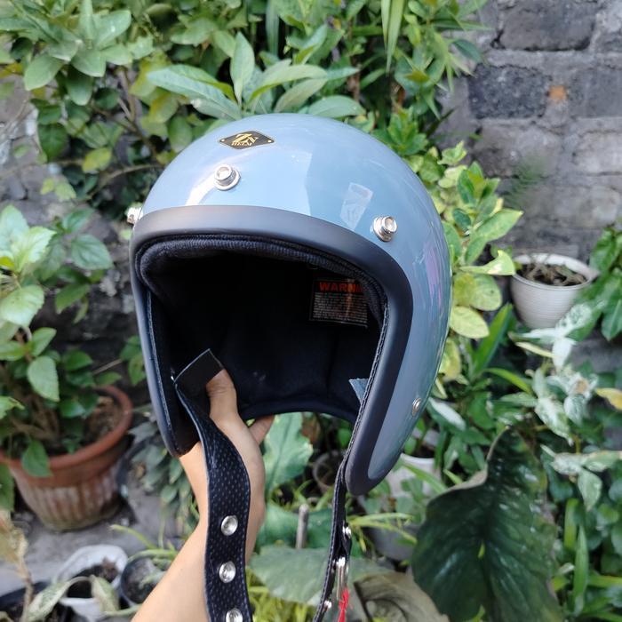 Slim Head Custom Original Zn Helm Original Dan Terpercaya