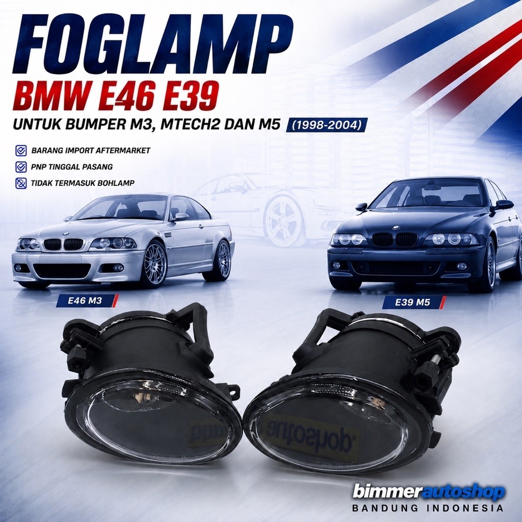 Foglamp BMW E46 M3 Mtech E39 M5 Mtech