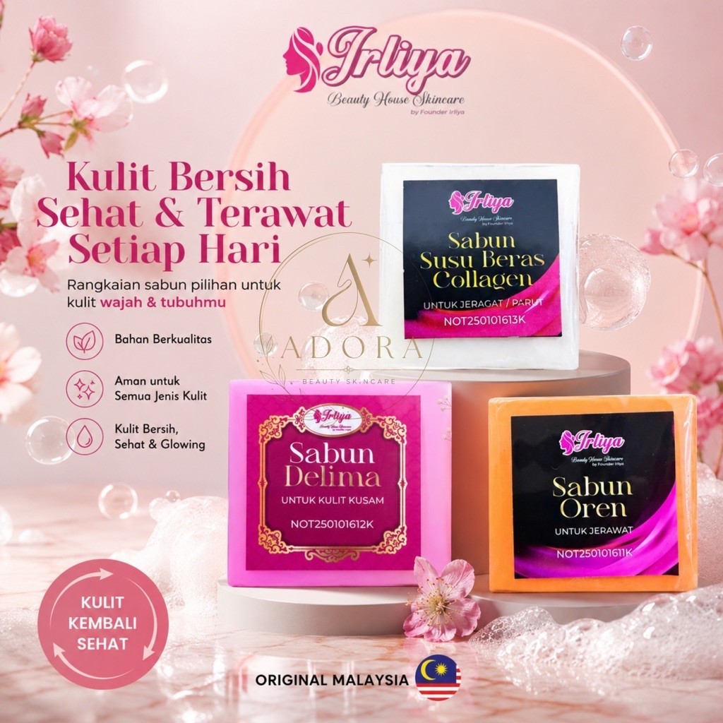 [IRLIYA BEAUTY SKINCARE] Sabun Wajah - ORIGINAL PRODUK - Irliya Skincare