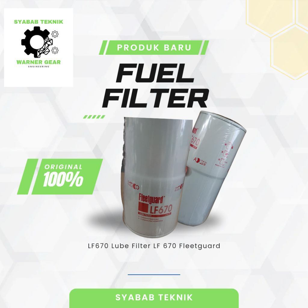 LF670 Lube Filter LF 670 Fleetguard