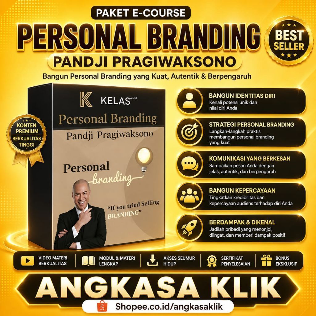 PERSONAL BRANDING - Tingkatkan Penjualan Anda Dengan Personal Branding