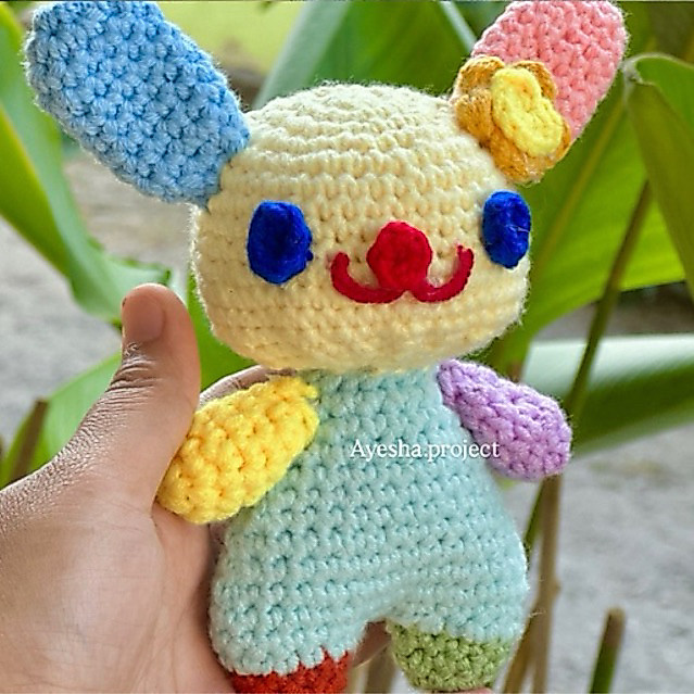 amigurumi usahana || keychain usahana