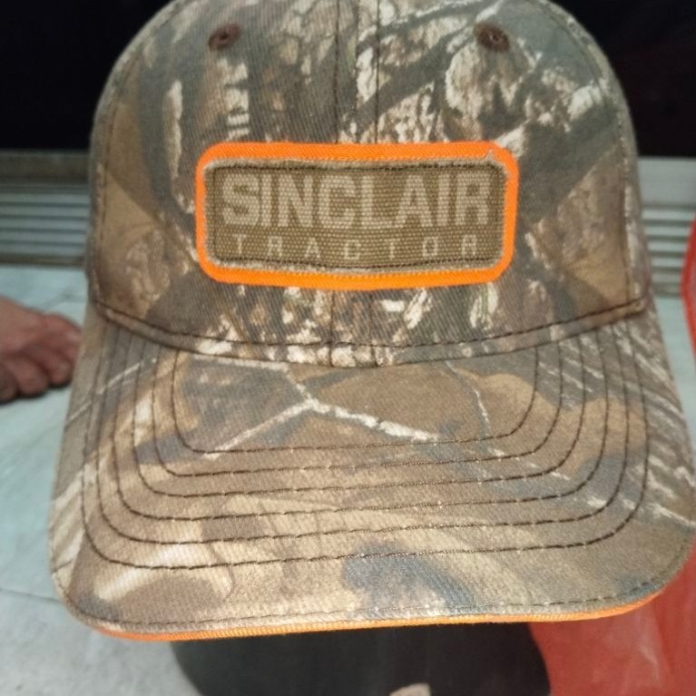 Topi Dri-Duck Sinclair Tractor John Deere Camo Snapback Second Original