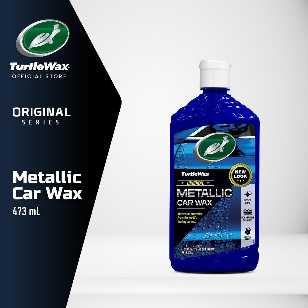 Hot Product Turtle Wax Metallic Car Wax Obat Poles Pengkilap Body Tanpa Busa/ Spons Silicone Silikon