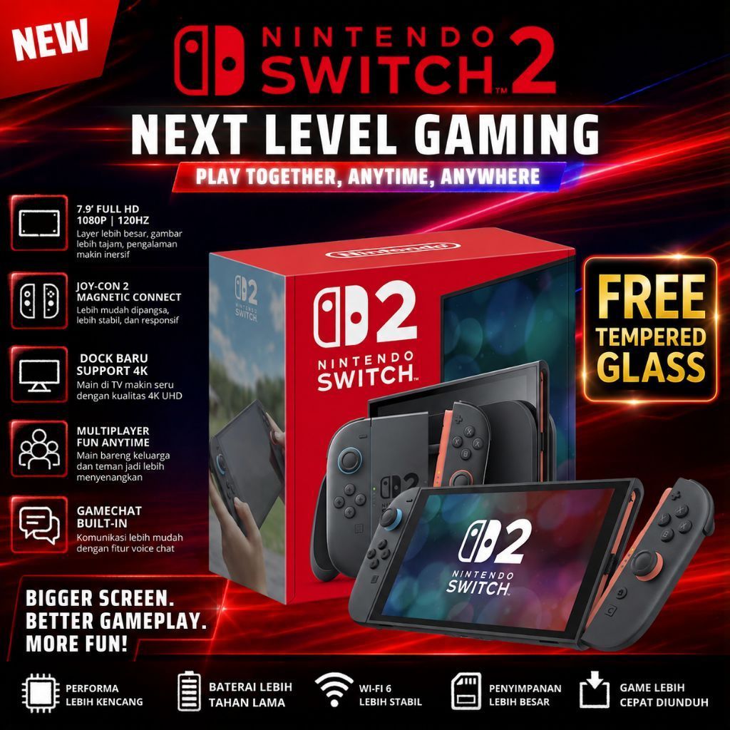 Nintendo Switch 2 Original Fullset