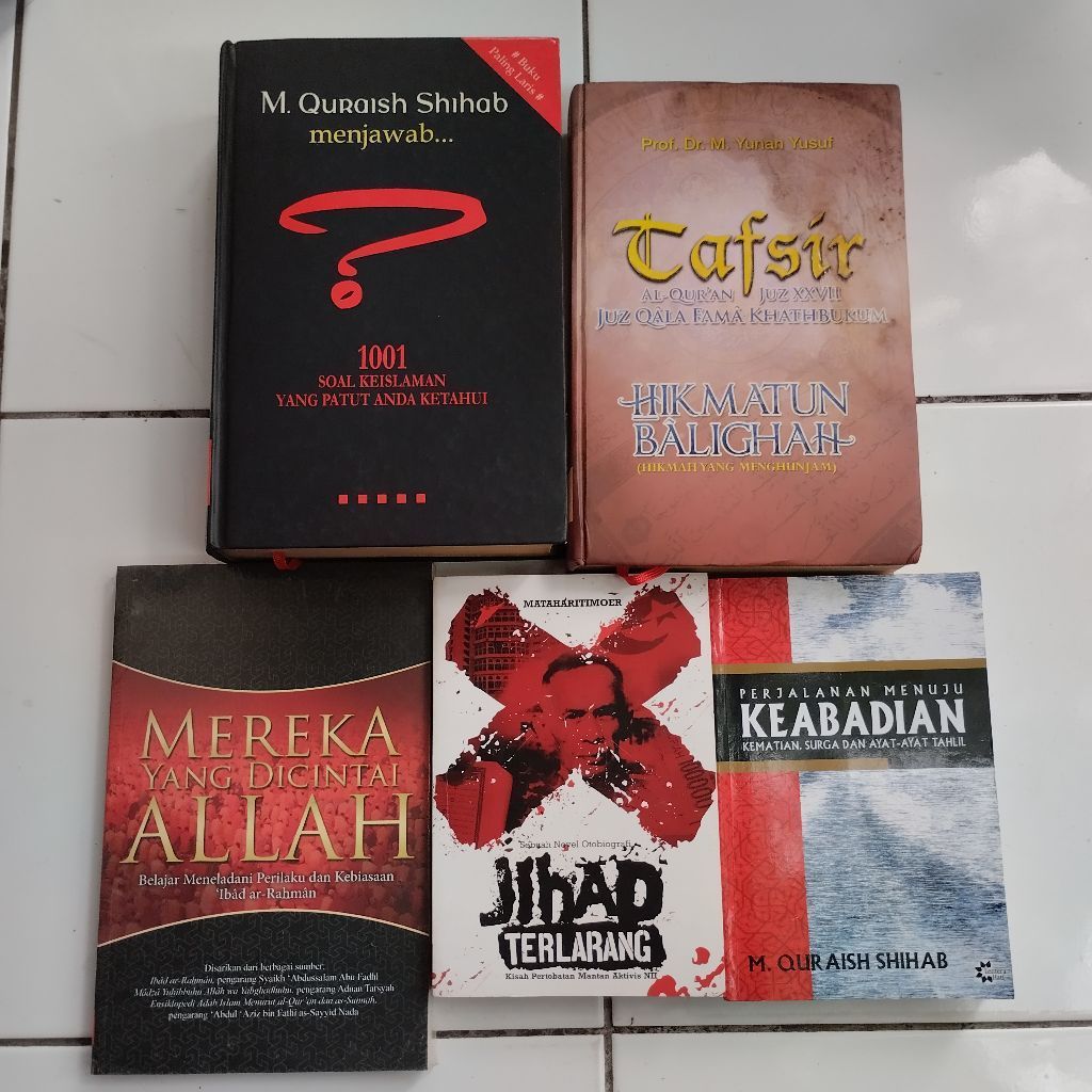 (RL-38) Buku Bekas Preloved Perjalanan Menuju Keabadian - Mereka yang Dicintai Allah Belajar Menelad