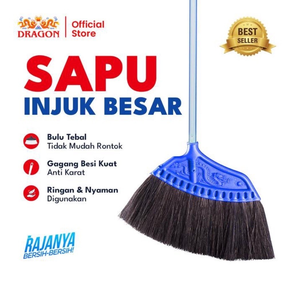 [NEW] DRAGON Sapu Injuk Besar 90 Cm Pembersih Lantai Serbaguna SP120