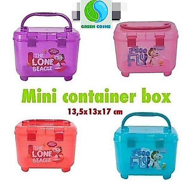 Calista Mini Box Container Kotak serbaguna souvenir ulang tahun