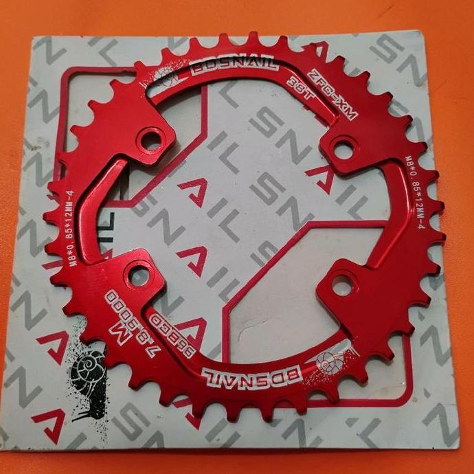 Chain Ring Chainring 38T BCD 96 Asimetris Single Narrow Wide