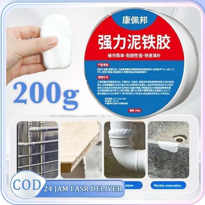 REGENLY 100g Lem Epoxy Metal Perekat Super Pasta Perbaikan Lem Epoxy Super Kuat Metal Casting Glue L