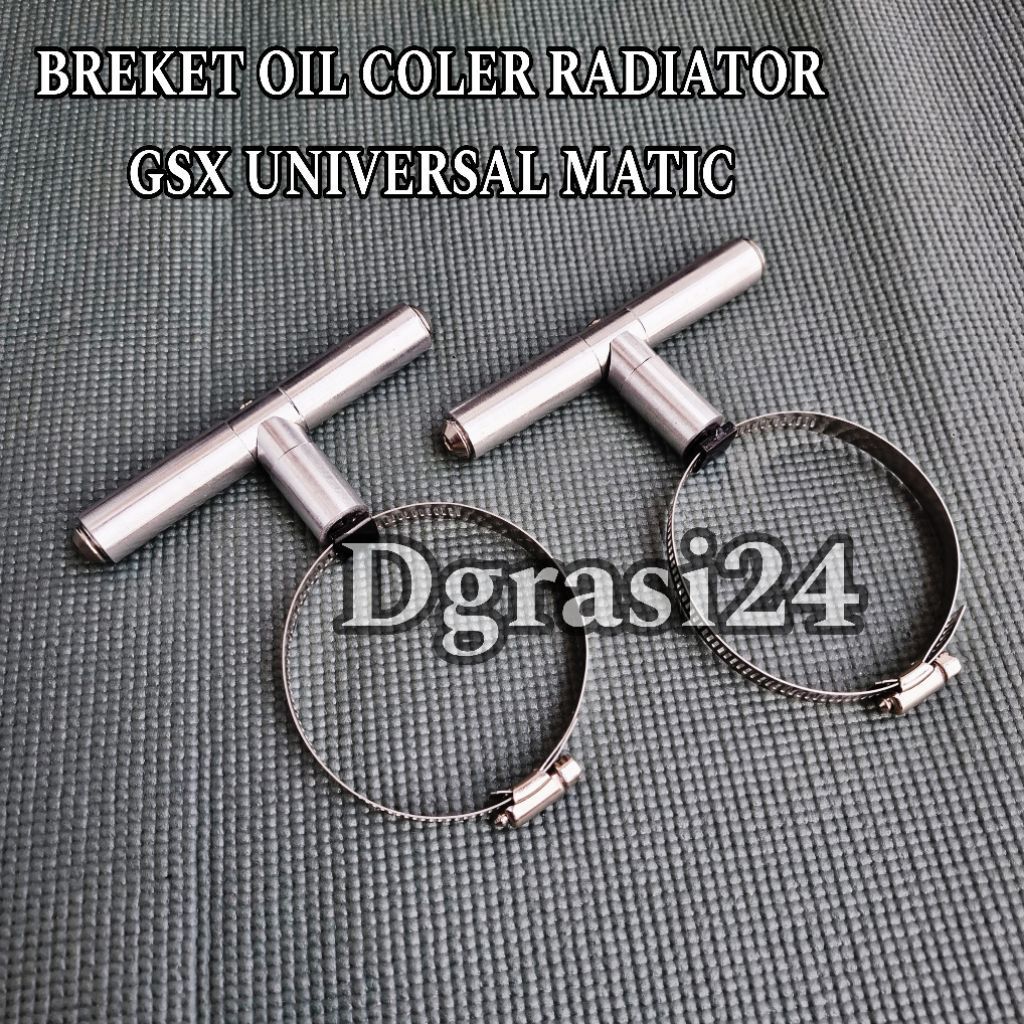 Breket Oil Coler Radiator Gsx Matic Universal/Brecket Oil radiator custom sepeda motor matic univers