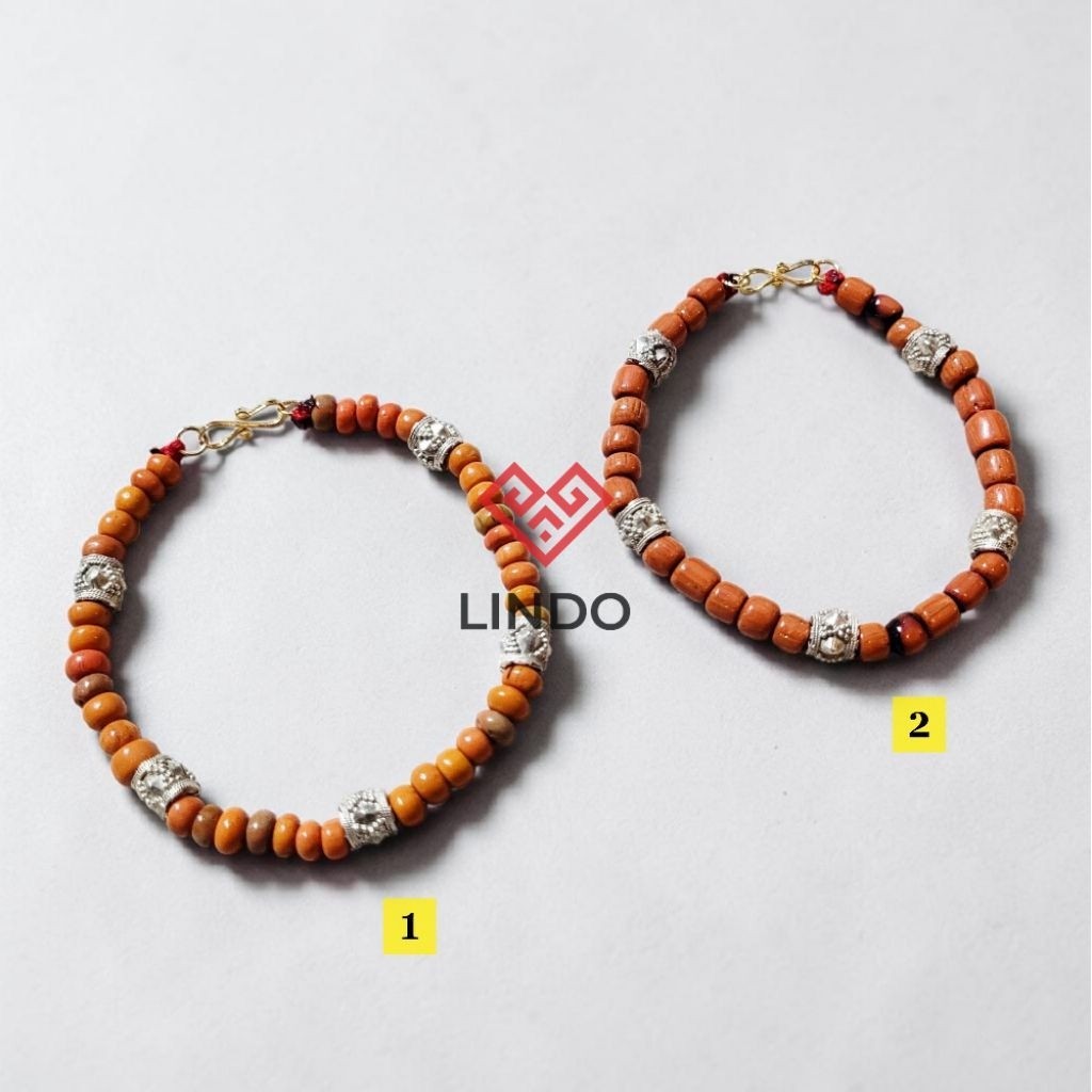 Gelang Manik Masak Ata Perak Toraja (Kode: DC1112610)