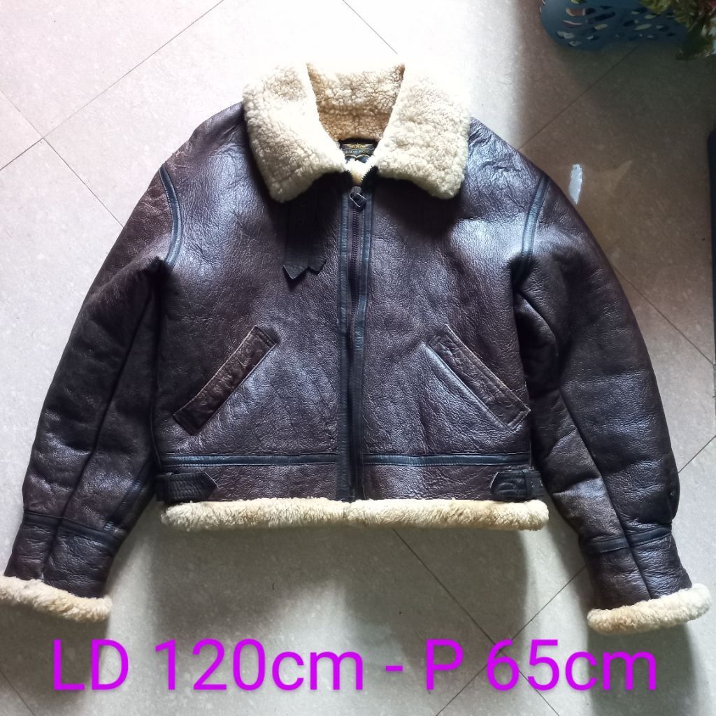 Jaket Kulit B3 HUMAN BEING American Like Leon Schott Kennedy   preloved