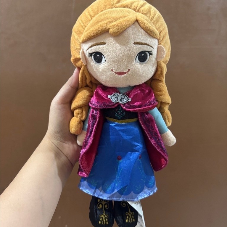 Boneka Karakter Princess Anna Disney Frozen size 34cm Original / Boneka Karakter Princess Anna Froze