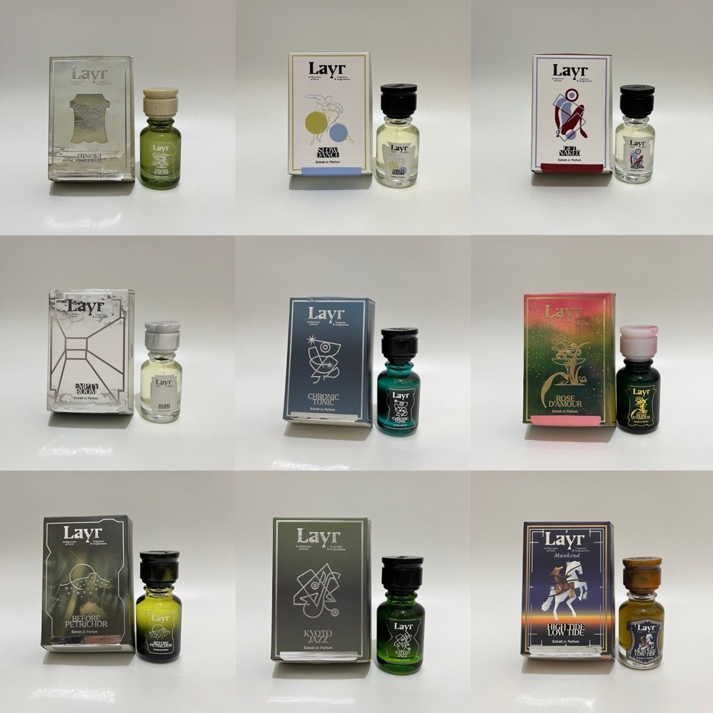 [PRELOVED] Layr - Hinoki Sublime, Kyoto Jazz, Chronic Tonic, Before Pethricore, Slow Dance, Get Nakd