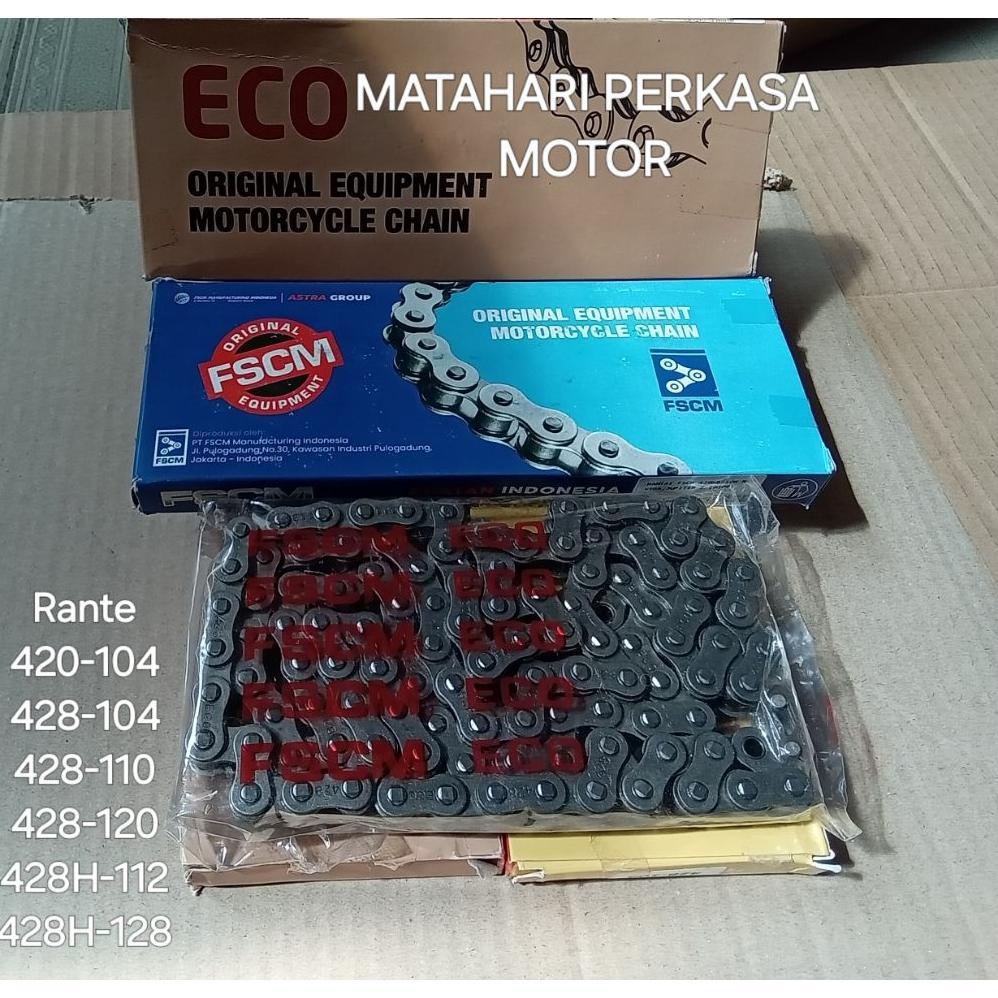 RANTAI MOTOR RANTE FSCM/ECO 420,428,428H