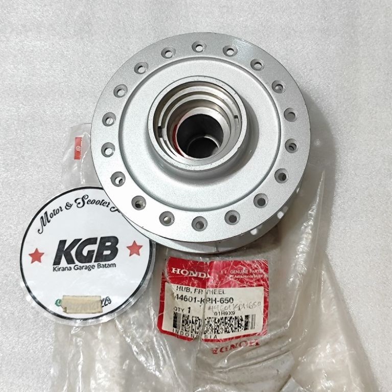tromol depan cakram hub front wheel motor honda karisma supra x 125 Ori baru ahm 44601 kph 650