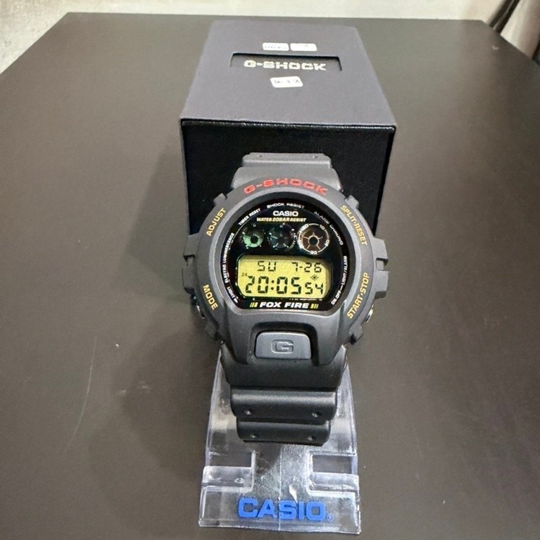 Casio Gshock Foxfire JDM DW 6900B-9JF / DW6900B-9JF Second Like New
