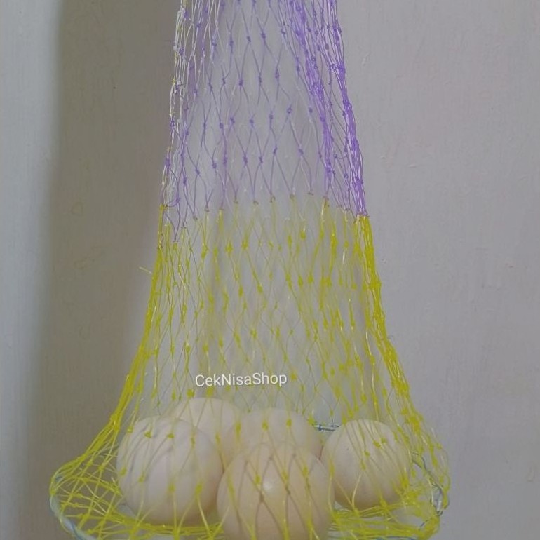 keranjang Telur / Jaring Telur Anyaman / Jaring telur jadul / Tempat penyimpanan telur / Keranjang B