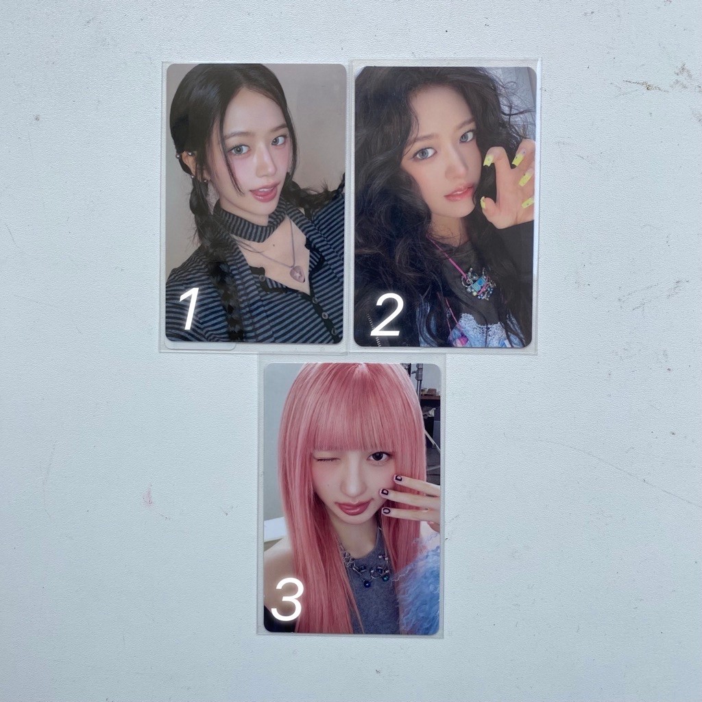 PC IVE ALBUM REVIVE+ OFFICIAL PHOTOCARD REVIVE YUJIN WONYOUNG LIZ LEESEO GAEUL REI BANGERS CHALLENGE