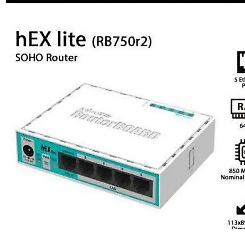 Mikrotik RB750GR2 original