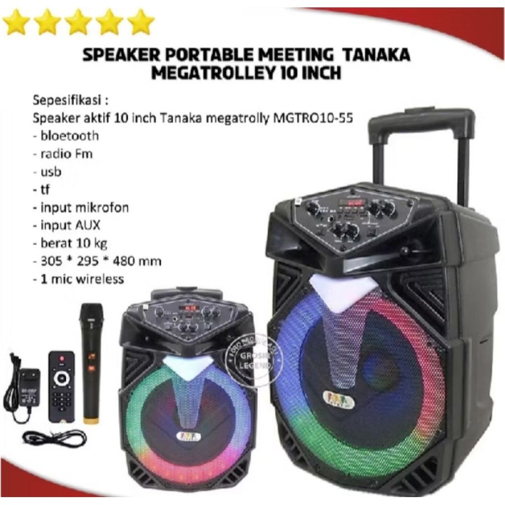 tanaka Megatrolley 10 Speaker Trolley