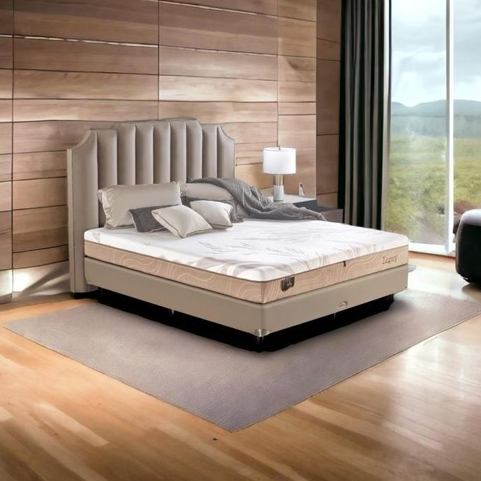Lady Americana Full Set Kasur Springbed Legacy Full Latex