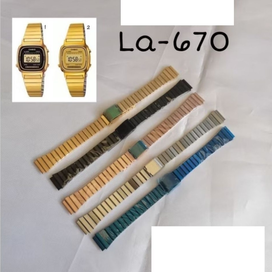 Tali Jam Tangan  La 670 LA670 La-670WGA Tali Jam La-670WGA