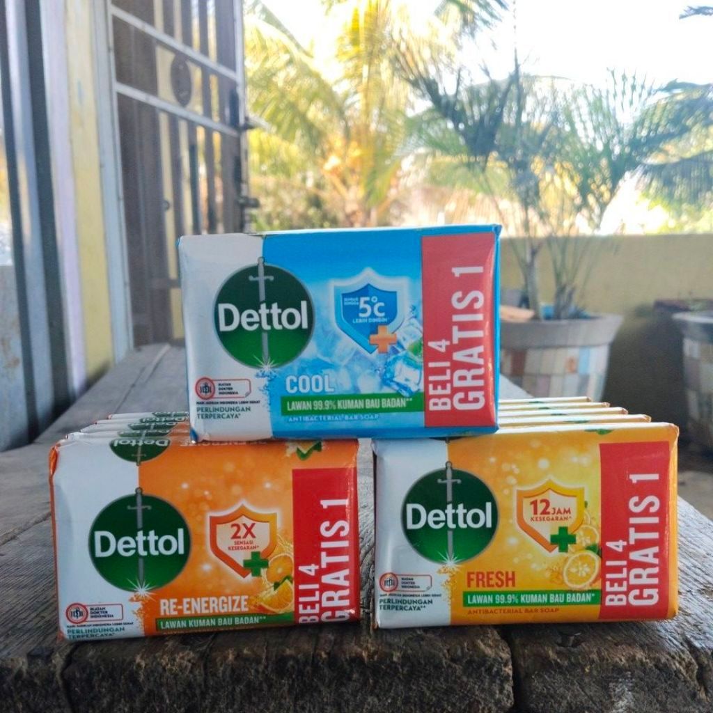 Sabun Dettol 100gr/Dettol Re-Energize/Dettol Cool/Fresh