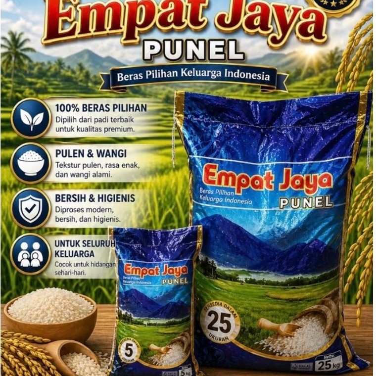 Beras empat jaya 5kg
