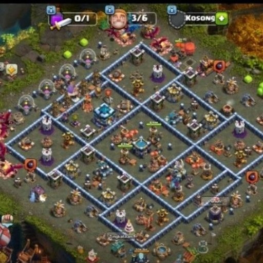 Akun Clash of Clans TH 13