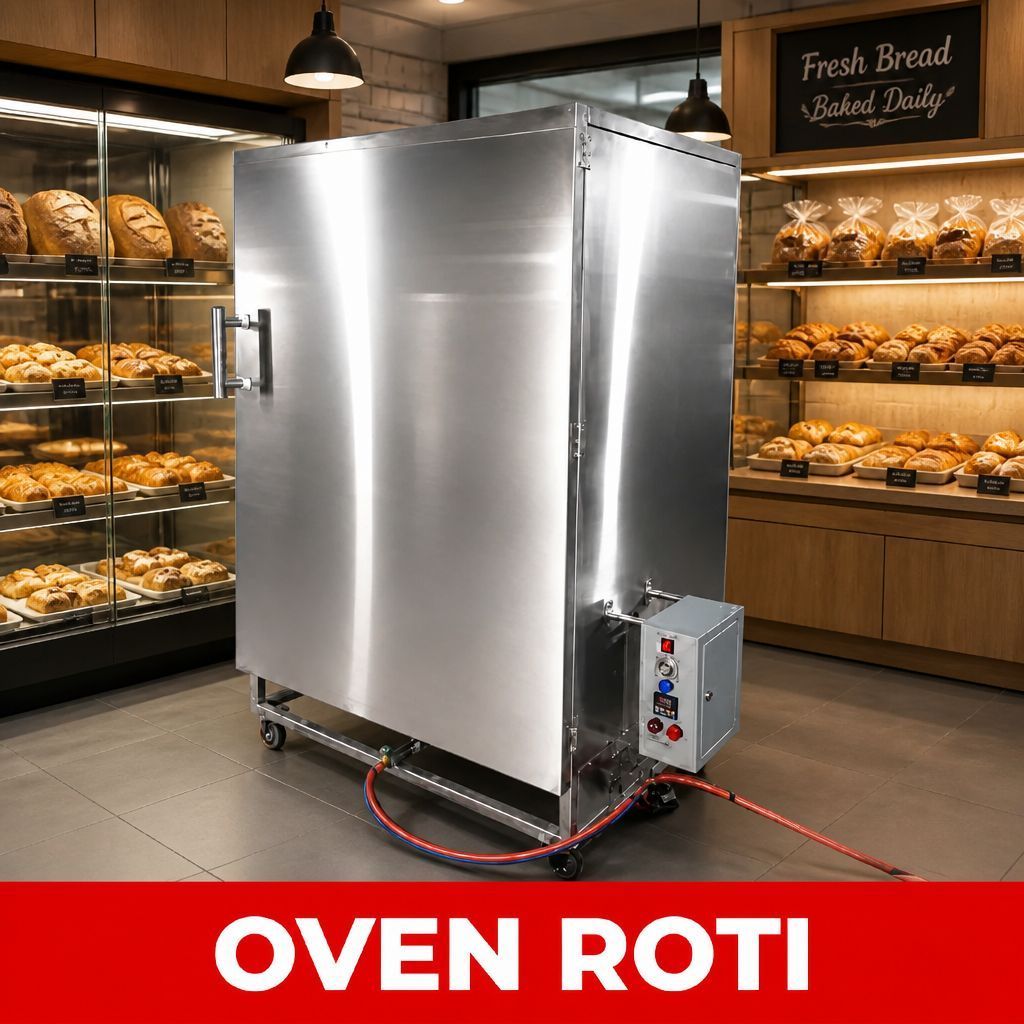 Mesin Oven ROTI KUE JUMBO 5 rak 1 pintu