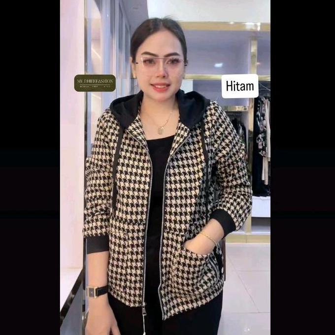 MYDHIEEFASHION7-JAKET BERRY CROCO B235 PSD