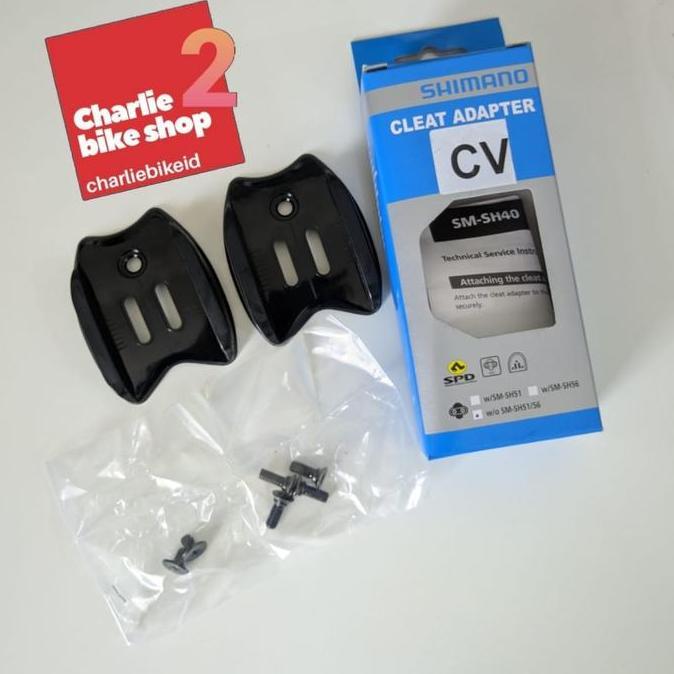 Promo Shimano Cleat Adapter For SPD Cleat Sepatu Shimano SM - SH40 Diskon