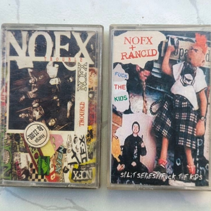 kaset pita nofx dan kaset tape rancid nofx