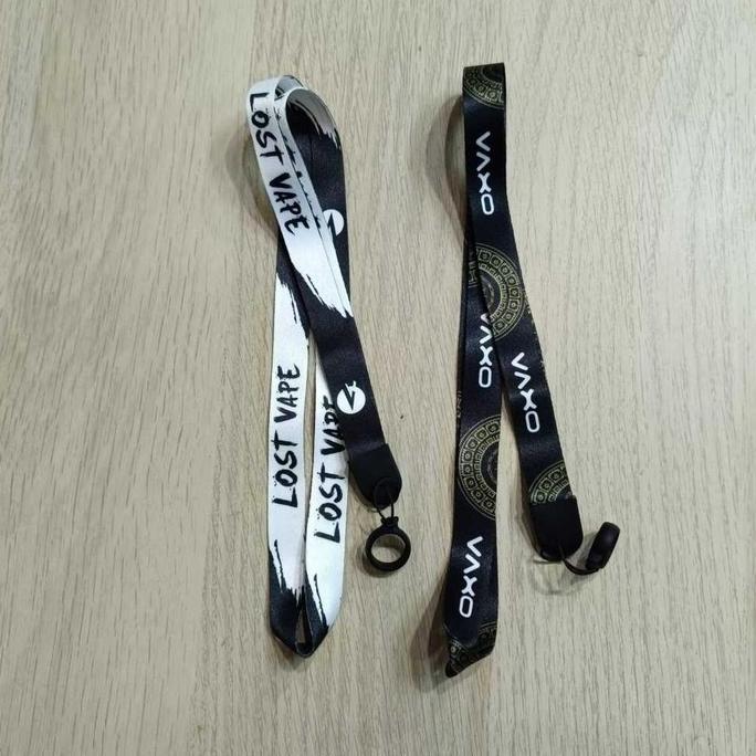 Dapurcantik Tali Name Tag Lanyard Brand Lostvape | Oxva Panjang 48cm plus O ring