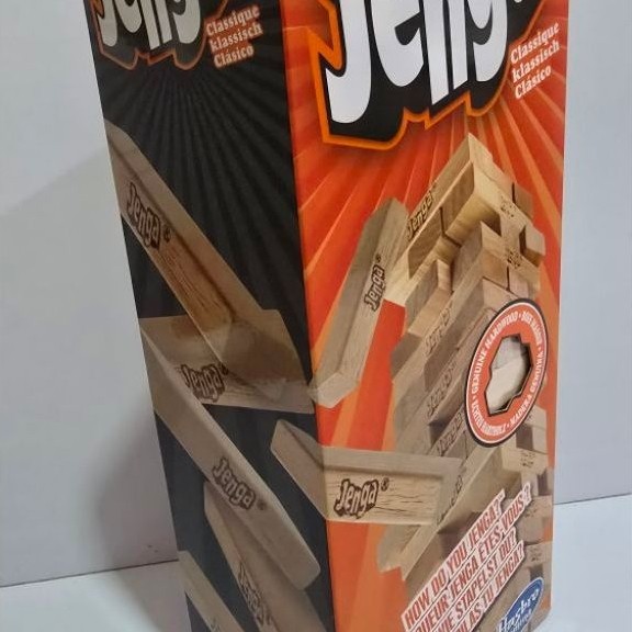 Hasbro Gaming JENGA Classic / Jenga Classic Board Game Original / Jenga Stacking game / Kids board g