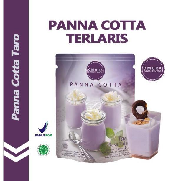 Handmade- Omura Dessert Shooter Panna Cotta - Taro