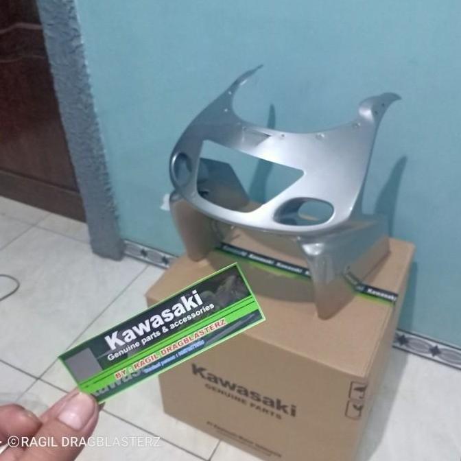 fairing atas ninja rr old zx silver orinal kawasaki