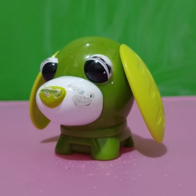 Figure OCHA-KEN / TEA DOG - RYOKU / MATCHADOG - McDonald's 2006 Murah Retro Vintage Rare Koleksi Mai