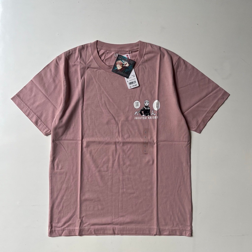 Uniqlo UT Manga x Jujustu Kaisen Nobara Kaos Lengan Pendek Original